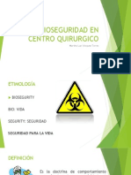 Bioseguridad en Centro Quirurgico