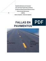 Informe Pavimentos