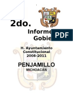 Penjamillo Michoacan Segundo Informe de Gobierno