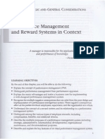 Chapter 1 - Performance MGMT & Reward Systems in Context