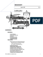 The American Missionary - Volume 43, No. 08, August, 1889 by Various