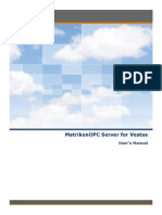 MatrikonOPC Server For Vestas User Manual