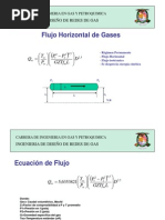 Ecuaciones de Flujo de Gas