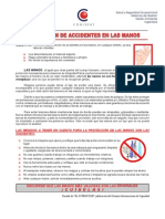 Prevencion de Accidentes en Las Manos PDF