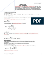 Chapter No. 4 Angle Modulation: (PM) (FM)