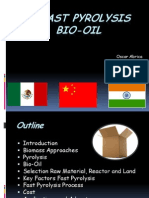 Bio-Oil Production - Pyrolysis