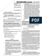 Ds. 099-2003-PCM - Reglamento de La Ley 28024, Que Regula La Gestión de Intereses en La Administración Pública