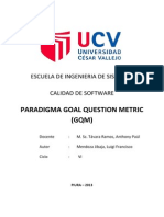 GQM - Goal Question Metric