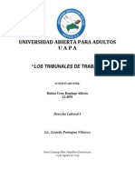 Final Laboral I - Los Tribunales de Trabajo