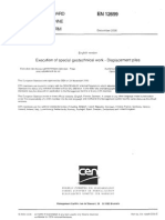 En 12699-2000 - Execution of Special Geotechnical Works. Displacement Piles (Engleza)