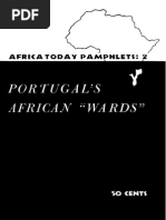 American Committee On Africa - Portugal's African Wards - A First Hand Report On Labor and Education in Mocambique