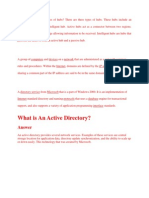 What Is An Active Directory?: Answer