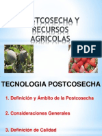 Postcosecha y Recursos Agricolas