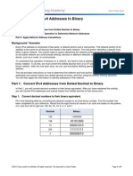 8.1.2.8 Lab - Converting IPv4 Addresses To Binary - Lleno