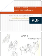 Caroline Stone. Osteopathic Approach