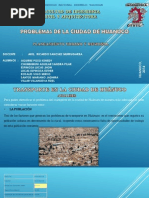 1 Trabajo P.U.R Problemas en La Ciudad de Huanuco