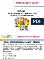 Comunicacion y Medios - Unidad 2.Ppt (Sin Medios Masivos)