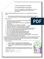 Create Your Own Genetically Modified Organism 1