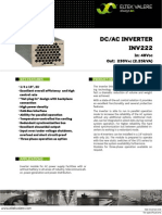 Data Sheet Inverter INV222 48VDC