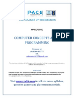 Computer Concepts and C Programming Unit 12310CCP13 by Sushma Shetty PDF