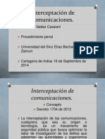 Interceptación de Comunicaciones