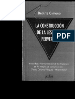 Beatriz Gimeno - La Construccion de La Lesbiana Perversa