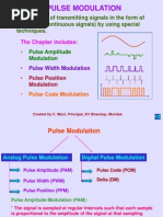 Pulse Modulation (PCM, PWM, Communiation)