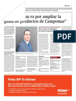 Entrevista A Jorge Navarro, Gerente de Ventas CHD-Marcas Propias