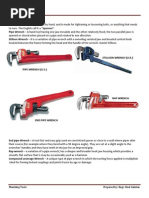 Lecture Part 5 - Plumbing Tools