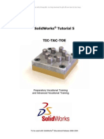 Solidworks Tutorial 5: Preparatory Vocational Training and Advanced Vocational Training