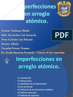 4 Imperfecciones en Arreglos Atómicos