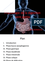 Physiologie de La Digestion 1ère Partie PDF