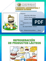 Refrigeración de Productos Lacteos