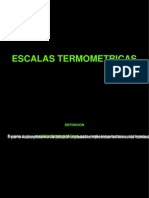 Escalas Termometricas y Leyes de La Neumatica