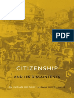 Niraja Gopal Jayal - Citizenship and Its Discontents. An Indian History (2013) (A)