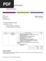 The Invoice of Task 2