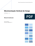 CFW-11 - Manual de Aplicação para Movimentação Vertical de Carga R01 P 10000846249