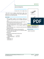 PLL For Digital Tuning System (DTS) : Description