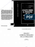 Malthus Ensayo Sobre El Principio de La Poblaciòn 32 PP