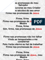 Firme Nas Promessas Do Meu Salvador e