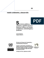 Servicios Publicos Urbanos y Gestion Local en Latinoamerica y El Caribe (27-53)