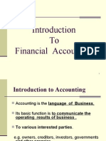 Introduction To Accounting