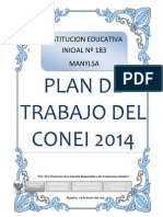 Plan de CONEI 14