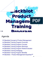 Blackblot Product Management Training Program