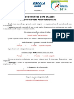 Exercícios Sobre Período Composto Por Coordenaçãoe Subordinação - 03052013 - Manhã e Tarde