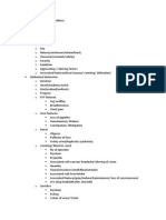 Case Taking Proforma - Abdomen