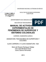 Manual de Fisicoquimica de Superficies y Coloides