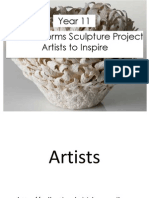 Week 7 and 8 Powerpoint For Weebly of Ceramic Artists To Inspire