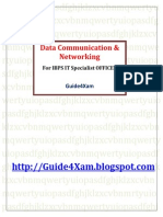 Data Communication & Networking MCQs For IBPS IT Specialist Officer