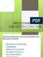 Procedimiento de Ejecución Coactiva